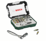 BOSCH Schrauberbit- und Ratschen-Set, 26 tlg. für nur 14,99 Euro inkl. Versand