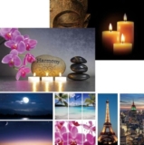 Verschiedene LED-Bilder mit Beleuchtung als Wandbild oder Uhr für nur 19,95 Euro inkl. Versand