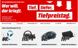 Media Markt Tiefpreistag von 20:00 bis 9:00 Uhr mit vielen guten Angeboten