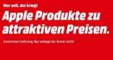 Tiefpreistag bei Mediamarkt – jede Menge Appleprodukte zu wirklich guten Preisen.
