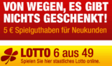 Bis Mittwoch! Jetzt 5,- Euro Neukundengutschein für Lotto24 – 4 Felder komplett kostenlos spielen