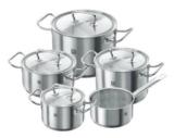 Zwilling Topf-Set Twin Classic 5-teilig schon für 134,99 Euro inkl. Versand – alle Herdarten inkl. Induktion