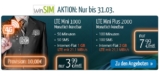 Nur noch 1 Tag! WinSIM LTE Mini 1000 oder WinSIM LTE Mini Plus 2000 ab 3,99,- Euro – monatlich kündbar!