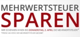 Bis Donnerstag die Mehrwertsteuer geschenkt + Milchaufschäumer und Taschenmesser gratis