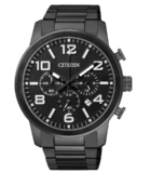 Citizen Herren-Armbanduhr XL Chronograph Quarz Edelstahl beschichtet für nur 99,90 Euro inkl. Versand