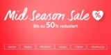 Bis zu 50% Rabatt im C&A Mid-Season Sale + 10% Rabatt durch Newslettergutschein