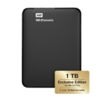 Externe 2,5″ Festplatte WD 1TB Exclusive Edition inkl. Schutzhülle für nur 54,- Euro