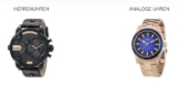 5,- Euro Gutschein mit 10,- Euro MBW für reduzierte Uhren bei Amazon
