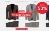 Herrenanzüge von s.Oliver und Bugatti ab 84,91 Euro – durch Abzug 15% im Warenkorb