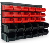 32teiliges Wandregal mit Stapelboxen für nur 17,95 Euro inkl. Versand
