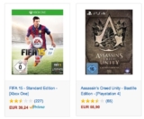 Amazon kontert Saturns 3für2 Aktion – Spiele für PS4 und Xbox One