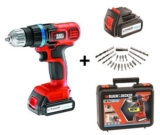 Black & Decker 14,4V Li-Akkuschrauber im Koffer mit 2 Akkus nur 81,79 Euro inkl. Versand