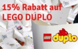 Spielzeug Schnäppchen bei MyToys: 15% Rabatt auf Lego Duplo + 5,- Euro MyToys Newslettergutschein