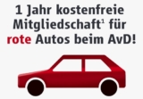 Auch dieses Jahr wieder! AvD-Mitgliedschaft für 1 Jahr inkl. „Auto Test“ zum Nulltarif (normal 59,- Euro) – Kündigung nicht notwendig!