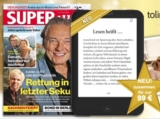 SUPERillu im Halbjahresabo zusammen mit dem Tolino Shine 2 HD nur 99,- Euro (Tolino Preisvergleich 119,- Euro)