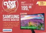 Samsung Curved Monitor S27E510C 27″ LED Full-HD für nur 199,- Euro inkl. Versand