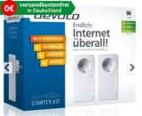 Devolo dLAN 650+ Netzwerkadapter Starter Kit für nur 69,90 Euro inkl. Versand