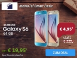 D-Netz Allnet Flat mit 500MB Datenflat +  Samsung Galaxy S6 64GB nur 483,75 Euro Gesamtkosten