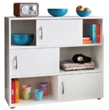 Schiebetürenschrank in Weiss für nur 31,99 Euro inkl. Versand