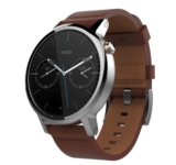 Motorola Moto 360 2. Gen. Smartwatch in 46mm mit Edelstahlgehäuse + Leder für Android und Apple nur 269,- Euro inkl. Versand