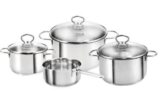 Kopf 122487 Kochtopfset Merkur, 4-teilig 18/10, Edelstahl für nur 49,99 Euro inkl. Versand
