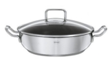 Rösle Edelstahl Servierpfanne mit Antihaftversiegelung und Glasdeckel in 28cm für nur 47,82 Euro inkl. Versand