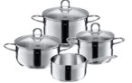 Silit Diamant 4-tlg. Topf-Set (Edelstahl) auch für Induktion nur 69,- Euro inkl. Versand (Vergleich 106,-)