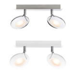 Paulmann Spotlight Orb Balken 3x3Watt mit LED in Chrom oder Weiß nur 24,90 Euro