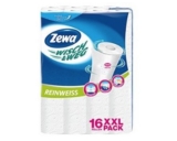 Zewa Wisch und Weg Küchenrollen „Reinweiß“ im XXL-Pack mit 16 Rollen nur 7,98 Euro