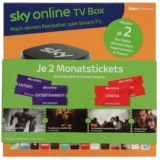Update: Sky Online TV Box (inklusive je 2 Sky Online Monatstickets Entertainment & Cinema) für nur 16,99 Euro