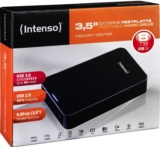 Riesige externe Festplatte in 3,5″ Intenso Memory Center 8TB USB3.0 nur 211,- Euro inkl. Versand