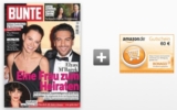 Top! Bunte Halbjahresabo dank 60,- Euro Amazon-Gutschein effektiv für nur 28,40 Euro