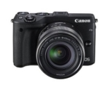 Canon EOS M3 Systemkamera mit 24 Megapixeln inkl. EF-M 18-55mm IS STM Objektiv und Premium-Zubehör-Kit für nur 352,25 Euro inkl. Versand