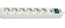 Brennenstuhl Überspannungsschutz-Steckdosenleiste 6fach inkl. Schutzkontakt nur 9,99 Euro inkl. Versand