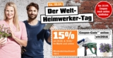 Letzte Chance! Nur noch heute: 15% Rabatt auf Alles bei Obi! (Auch für Weber-Grills)