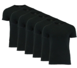 6er Pack Puma Basic Herren T-Shirt in Schwarz für nur 29,99 Euro inkl. Versand