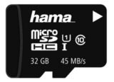 Hama Class 10 microSDHC 32GB Speicherkarte ohne Adapter für nur 9,99 Euro