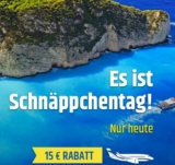 Cool! 15,- Euro Rabatt auf Flugbuchungen bei Cheaptickets durch Gutscheincode