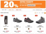 Bei Sportscheck satte 20% Extra-Rabatt auf Wanderschuhe und Wanderhosen