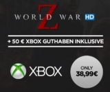50,- Euro Xbox Live Guthaben inkl. World War Z in HD nur 38,99 Euro
