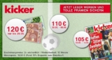 Für Fussballfans! Kicker Jahresabo mit 104 Ausgaben für nur 102,- Euro – statt normal 222,- Euro