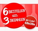 Nur noch heute! 6 Flaschen Wein bestellen und nur 3 bezahlen dank Gutschein bei Weinvorteil