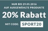 20% Gutscheincode auf ausgewählte Artikel im Engelhorn Sportshop