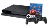 Playstation 4 PS4 CUH-1216A 500GB + UEFA Euro 2016 + 2. Controller ab 339,- Euro (Vergleich 383,- Euro)
