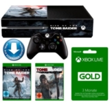 Wieder da! Xbox One 1TB + Rise of Tomb Raider + Tomb Raider:Definitive Edition + 3 Monate Xbox Live schon für 244,99 Euro inkl. Versand