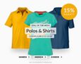 Engelhorn Weekly Deals – 15% Rabatt auf Poloshirts & Shirts im Fashion- und Sportsshop