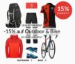 Engelhorn Weekly Deals: 15% Rabatt auf Outdoor & Bike Artikel im Sports Shop
