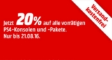 Media Markt Play Dayz mit 20% Rabatt auf PS4 Konsolen und PS4 Games