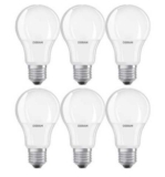 6er-Pack Osram LED BASE A60 E27 9W 2700K Warmweiß für nur 14,90 Euro inkl. Versand