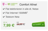 MD Comfort Allnet (Allnet-Flat, SMS Flat, 1,5 Datenvolumen) für nur 7,99 Euro im Monat